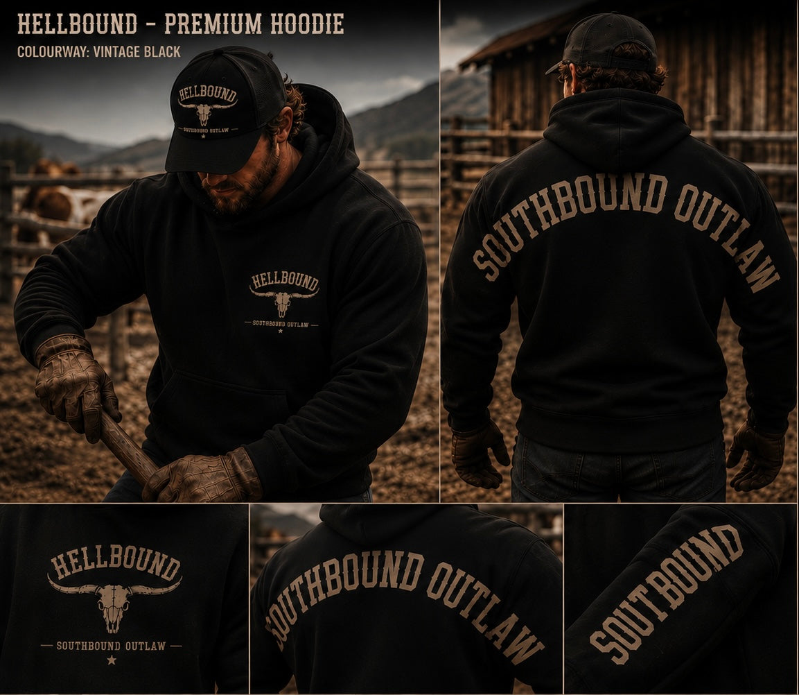SOUTHBOUND OUTLAW signature hoodie